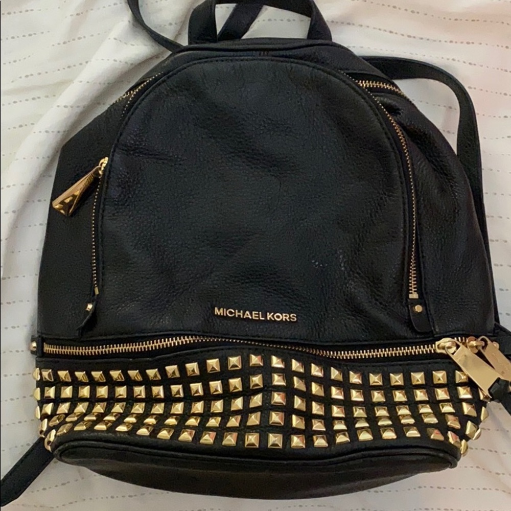 Michael Kors studded backpack